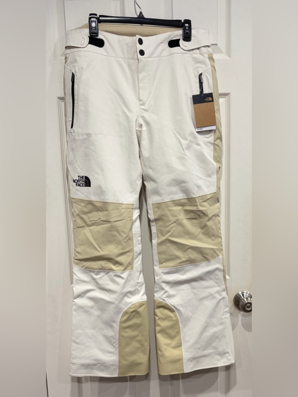The North Face Women's Large Lenado Pants Cream NWT Ski Snowboard Insulated